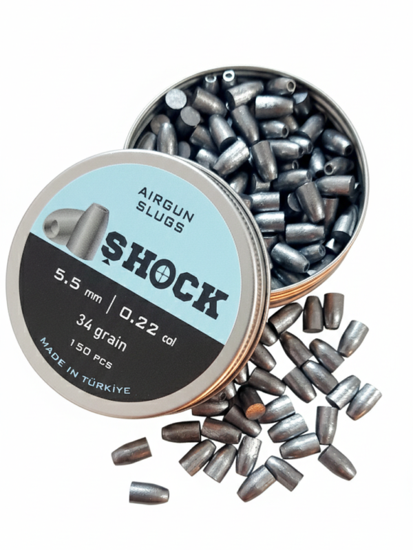 5.5 mm / 0.22 cal 34 grain