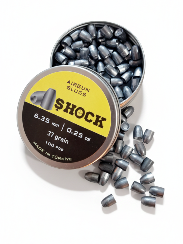 6.35 mm / 0.25 cal 37 grain