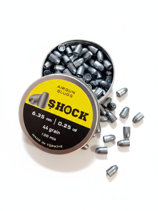 6.35 mm / 0.25 cal 44 grain