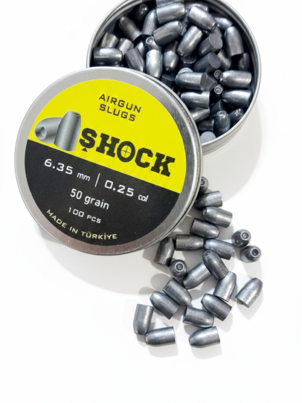 6.35 mm / 0.25 cal 50 grain